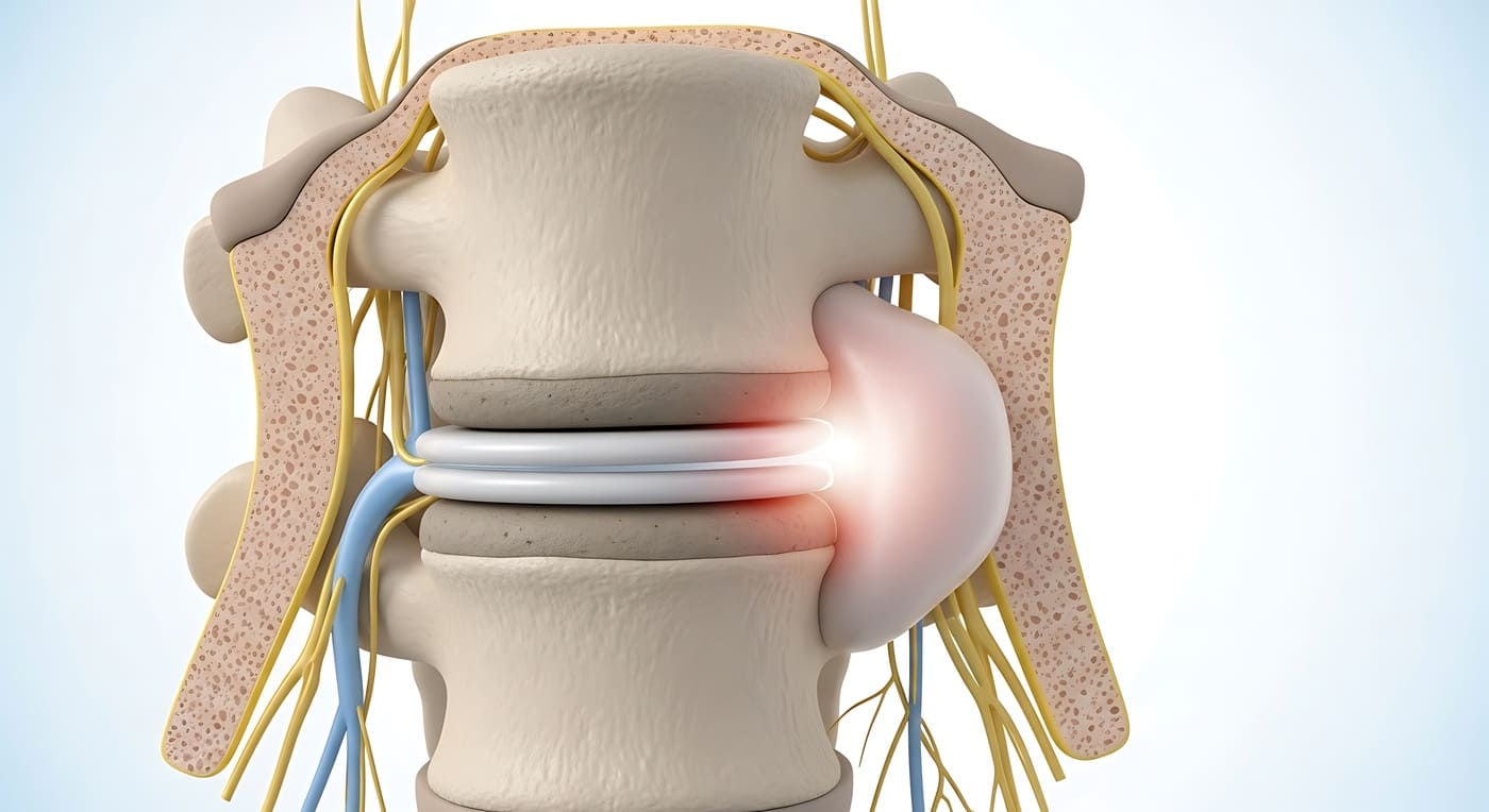 Bandscheibenvorwölbung vs. Vorfall: Der mechanische Unterschied